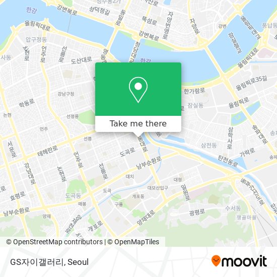 GS자이갤러리 map