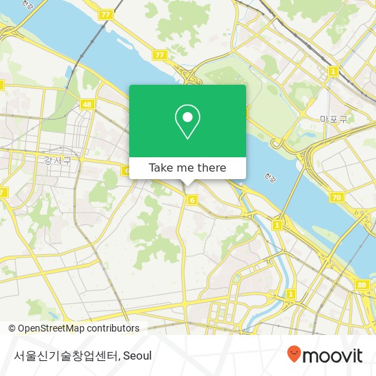서울신기술창업센터 map