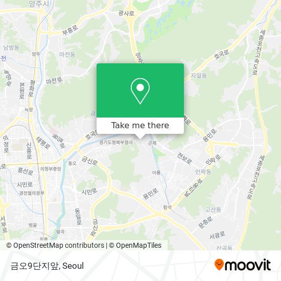 금오9단지앞 map