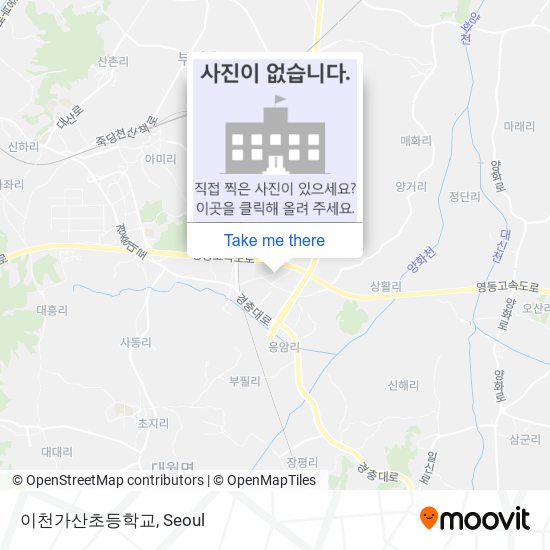 이천가산초등학교 map