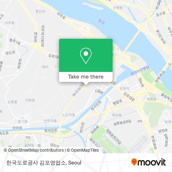 한국도로공사 김포영업소 map