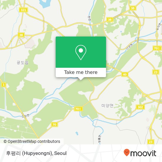 후평리 (Hupyeongni) map