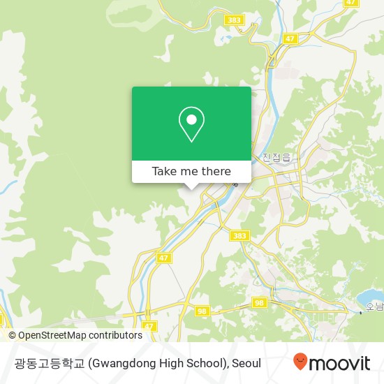 광동고등학교 (Gwangdong High School) map