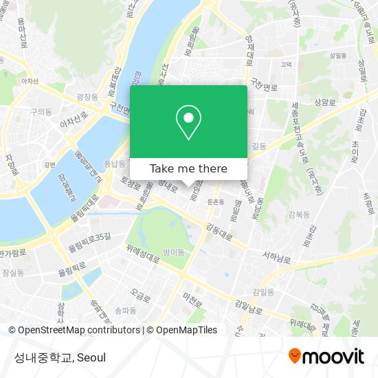 성내중학교 map