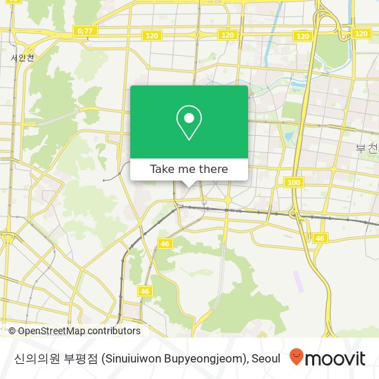 신의의원 부평점 (Sinuiuiwon  Bupyeongjeom) map