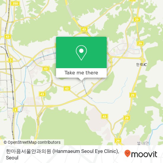 한마음서울안과의원 (Hanmaeum Seoul Eye Clinic) map