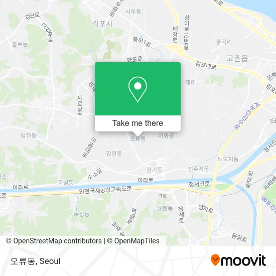 오류동 map