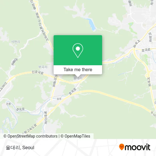 울대리 map
