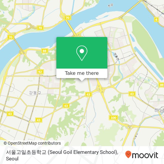 서울고일초등학교 (Seoul Goil Elementary School) map