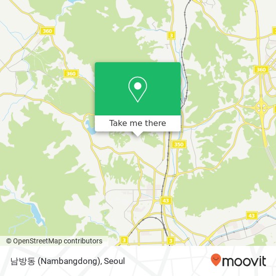 남방동 (Nambangdong) map