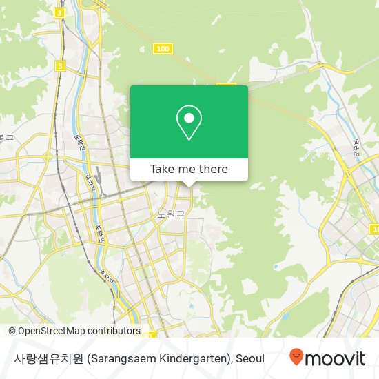 사랑샘유치원 (Sarangsaem Kindergarten) map