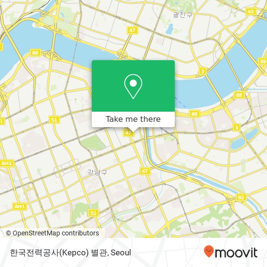 한국전력공사(Kepco) 별관 map