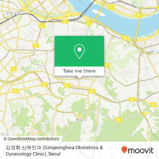 김정화 산부인과 (Gimjeonghwa Obstetrics & Gynecology Clinic) map