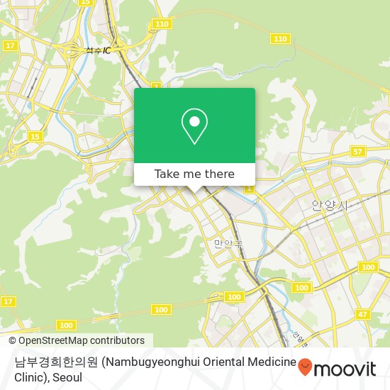 남부경희한의원 (Nambugyeonghui Oriental Medicine Clinic) map