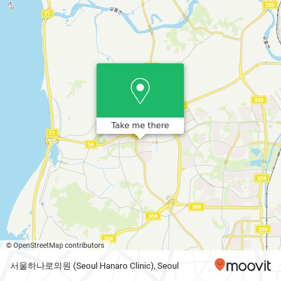 서울하나로의원 (Seoul Hanaro Clinic) map