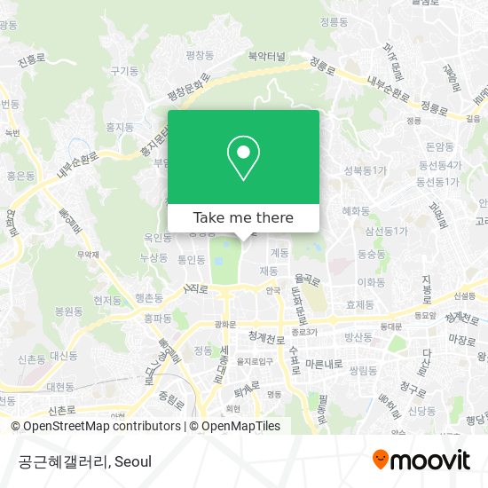 공근혜갤러리 map