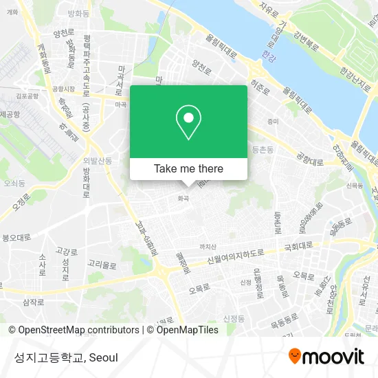 성지고등학교 map