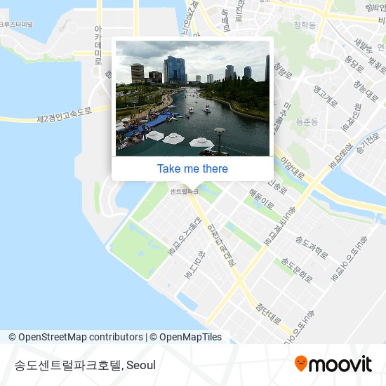 송도센트럴파크호텔 map