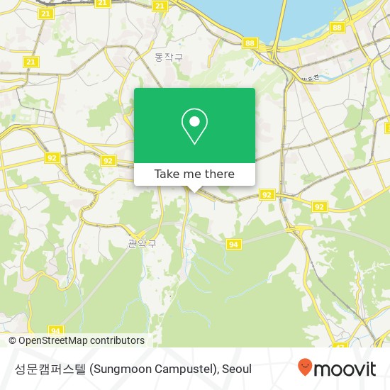 성문캠퍼스텔 (Sungmoon Campustel) map