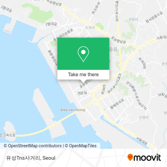 유성Tns사거리 map