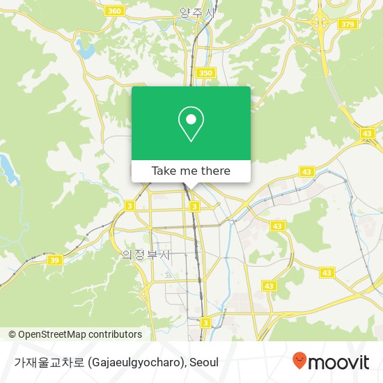 가재울교차로 (Gajaeulgyocharo) map