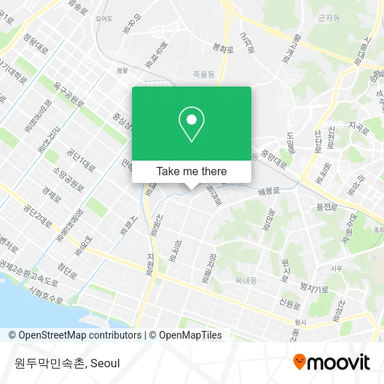 원두막민속촌 map