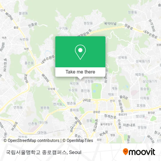 국립서울맹학교 종로캠퍼스 map