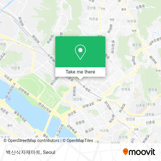 백산식자재마트 map