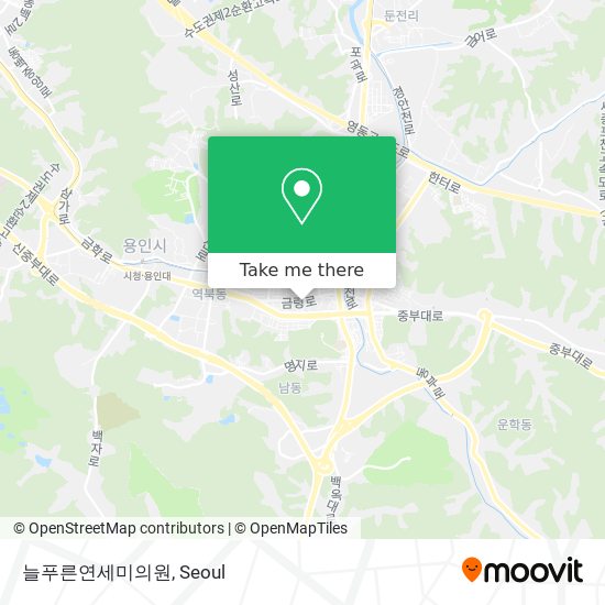 늘푸른연세미의원 map