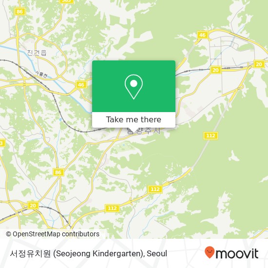 서정유치원 (Seojeong Kindergarten) map