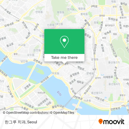 한그루 치과 map