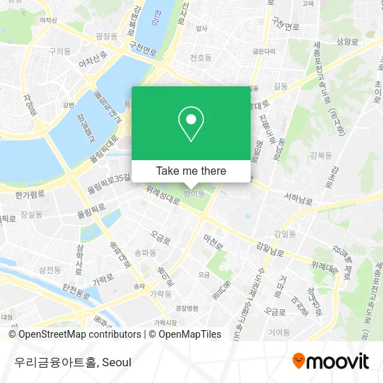 우리금융아트홀 map