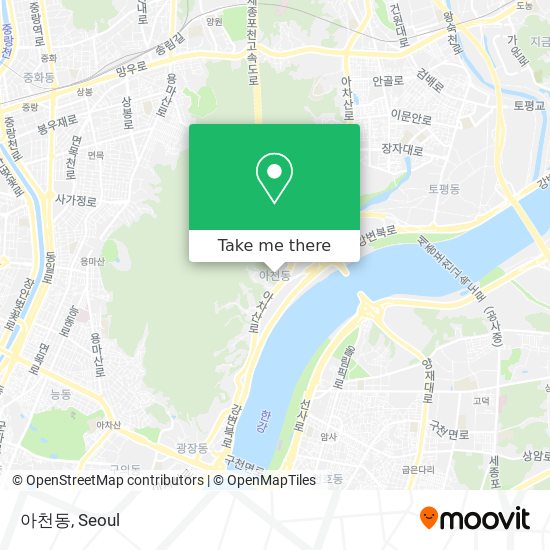 아천동 map