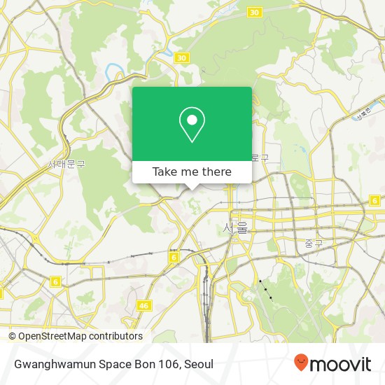 Gwanghwamun Space Bon 106 map