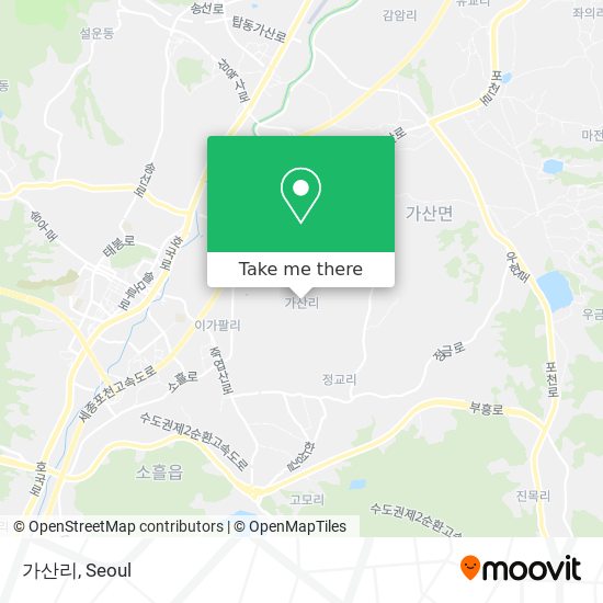 가산리 map