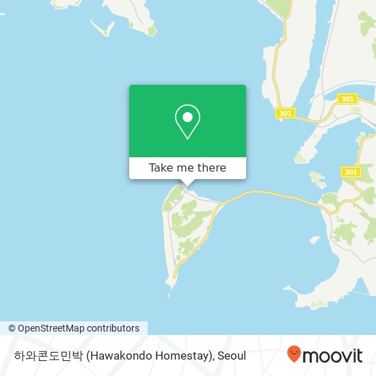 하와콘도민박 (Hawakondo Homestay) map