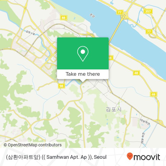 (삼환아파트앞) (( Samhwan Apt. Ap )) map