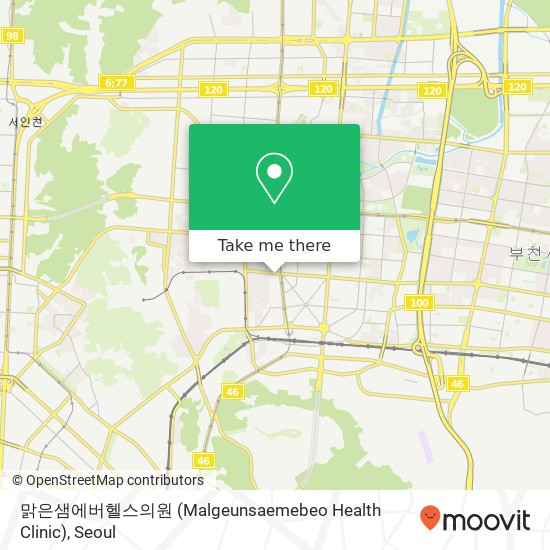 맑은샘에버헬스의원 (Malgeunsaemebeo Health Clinic) map