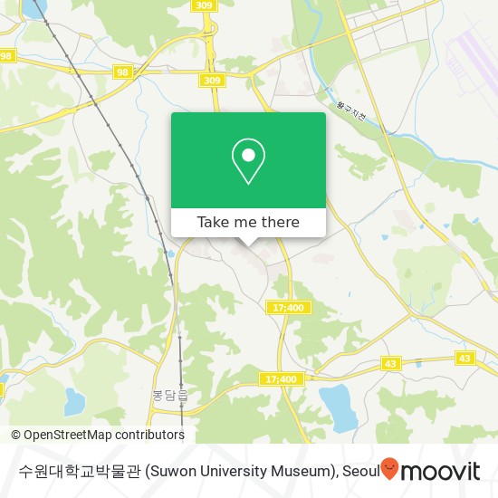 수원대학교박물관 (Suwon University Museum) map