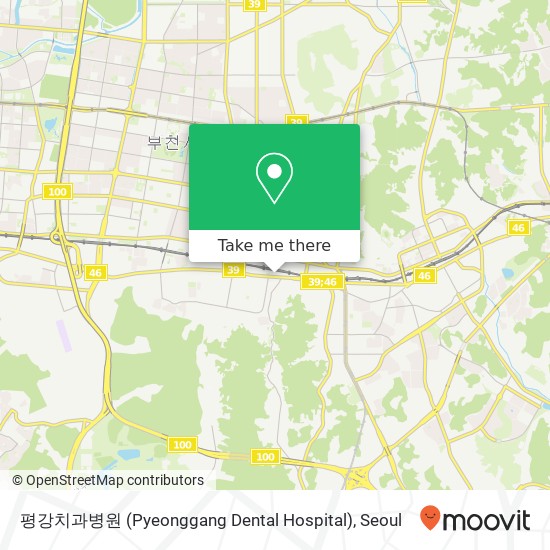 평강치과병원 (Pyeonggang Dental Hospital) map