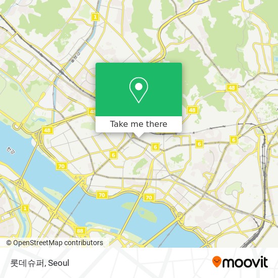 롯데슈퍼 map