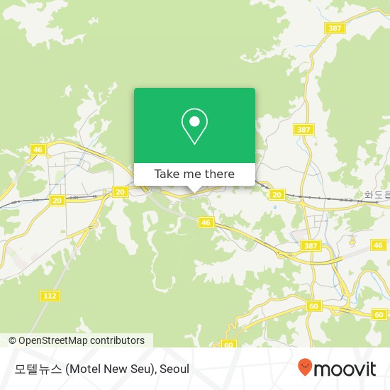 모텔뉴스 (Motel New Seu) map