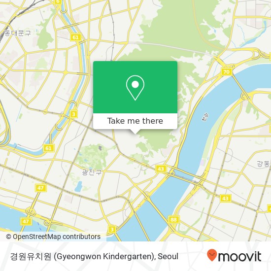 경원유치원 (Gyeongwon Kindergarten) map