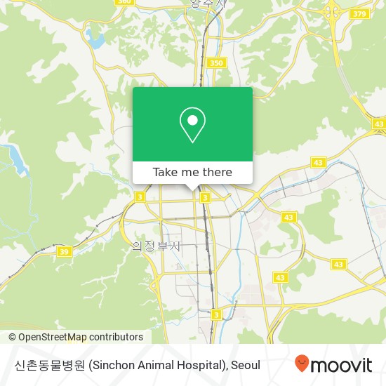 신촌동물병원 (Sinchon Animal Hospital) map