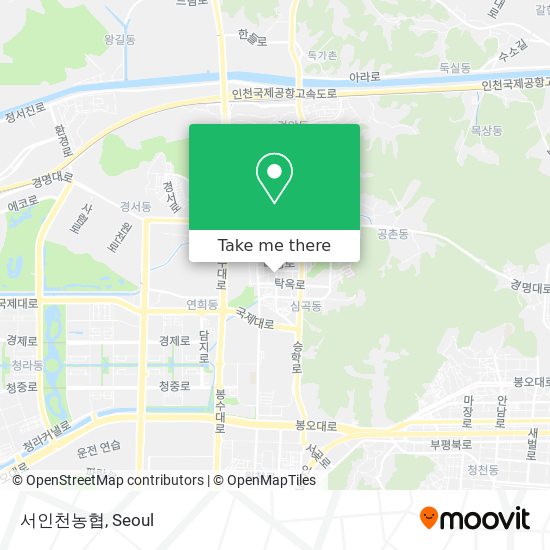 서인천농협 map