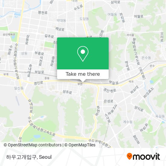 하우고개입구 map