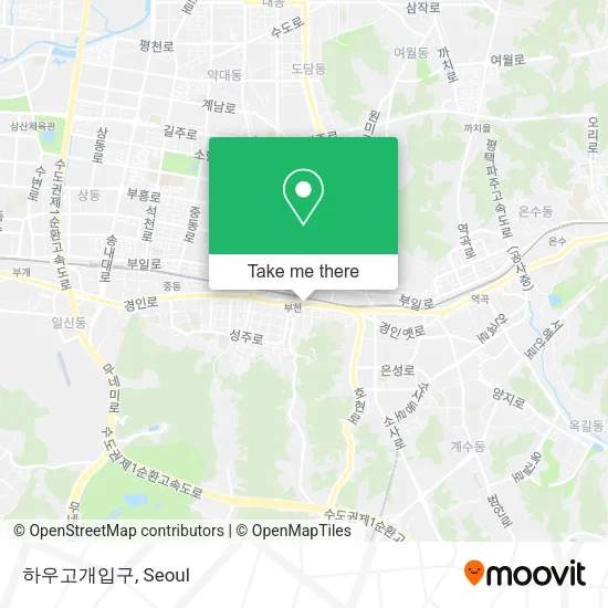 하우고개입구 map