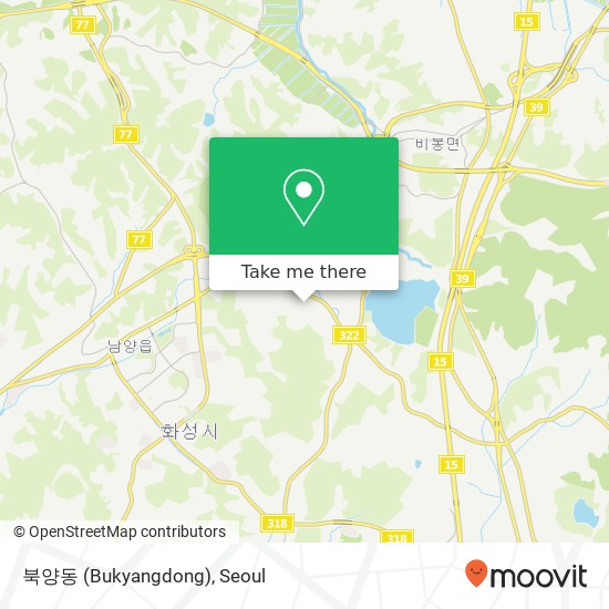 북양동 (Bukyangdong) map