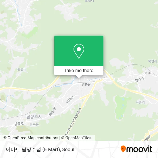 이마트 남양주점 (E Mart) map