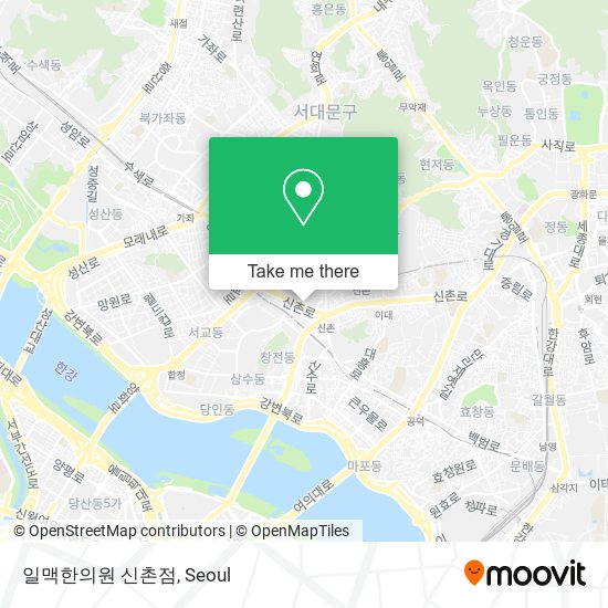 일맥한의원 신촌점 map